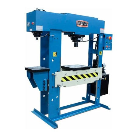 Baileigh Industrial Holdings Baileigh Industrial Two Station Hydraulic Press, 5.25 HP, 3 Phase, 220V, HSP-60M-C 1019290